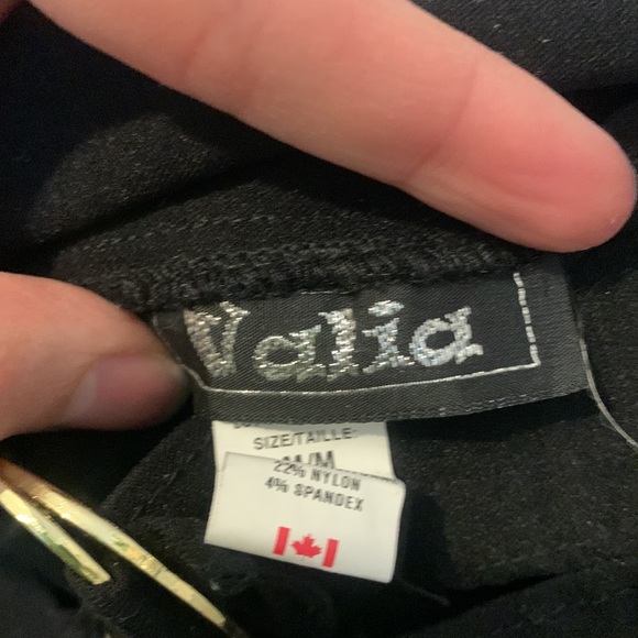 Stretchy black flared slacks - Picture 6 of 6